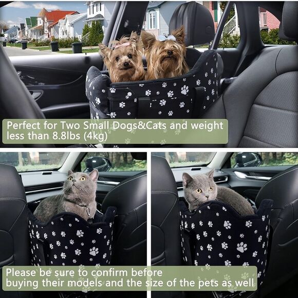 Cullaby large car console pet seat for pets up to 20 lbs. NEW - Picture 2 of 12